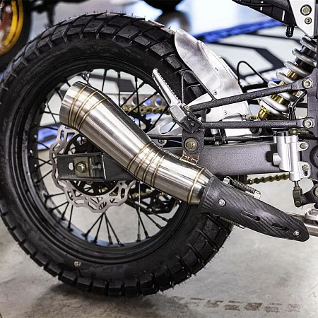 Мотоцикл дорожный ROCKOT SCRAMBLER (серый)