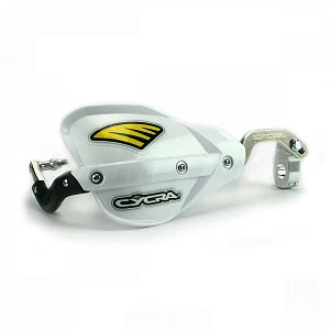 Защита рук эндуро + крепеж на руль CYCRA PROBEND CRM 1-1/8" (бел)
