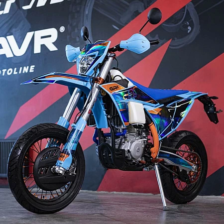 Мотоцикл GR8 F450L (4T NC450S EFI) Motard (2024 г.) ПТС
