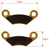 Колодки дискового тормоза (металлокерамика) ATV Polaris FA159  SM-PARTS