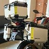 Комплект из 3х боксов (кофров) для мотоцикла SRT 800 (крепления в комплекте)