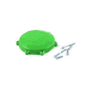 Защита крышки сцепл. пластиковая SM-PARTS Kawasaki KX450F 16-17 зеленая