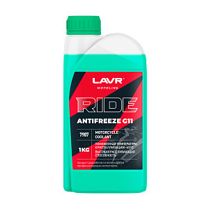 Охлаждающая жидкость для мотоциклов Antifreeze G11 RIDE LAVR MOTOLINE, 1 кг